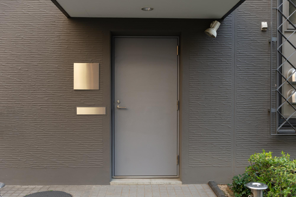 Newport Solid Steel Front Door